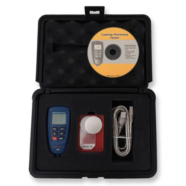 156 USB Coating Thickness Gauge and Accessories