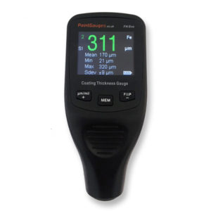 Durable DSY Coating Thickness Gauge Practical CM8802FN High Accuracy Digital Coating Thickness Gauge Meter with LCD Color Flip LCD Display 